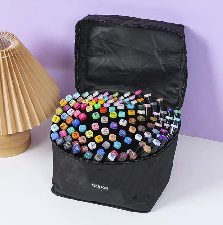 Amazon.com: Alcohol Based Art Markers Set 120 Colors